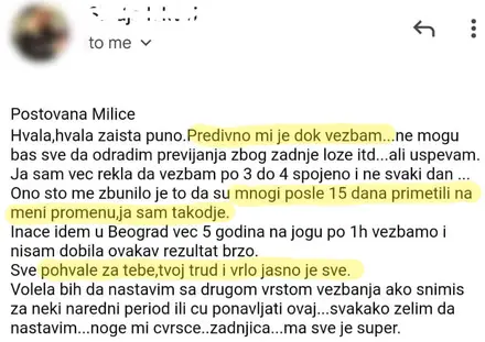 Iskustvo članice 6
